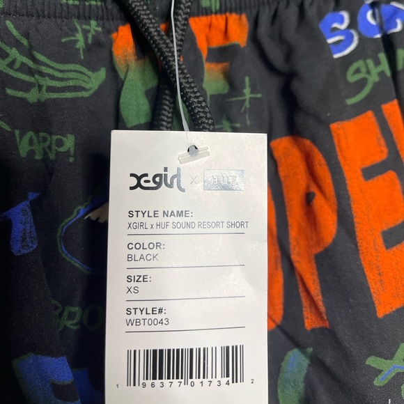 XGIRL x HUF SOUND RESORT SHORT - Picture 8 of 8